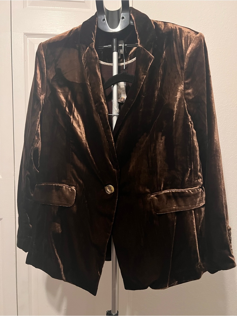 Maeve by Anthropologie Brown Velvet Blazer – NWT – Size M
